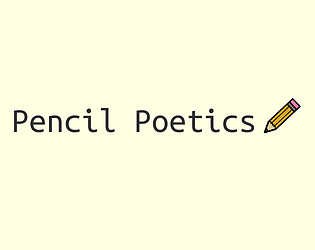 Pencil Poetics