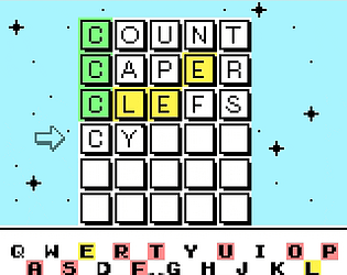 GB-Wordyl: Wordle clone for Game Boy (& Color) / Analogue Pocket / Mega Duck