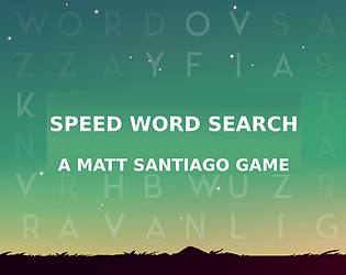 Speed Word Search