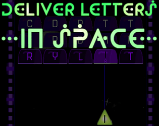 Deliver letters... IN SPACE