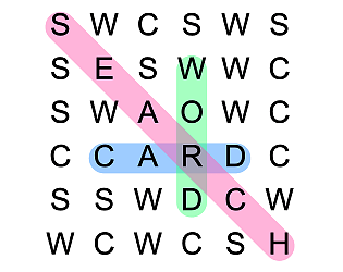 Card Word Search