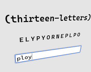 Thirteen Letters